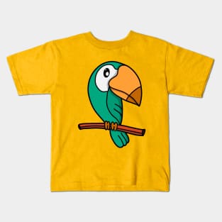 A Beautiful Parrot Kids T-Shirt